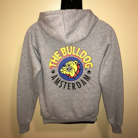 The Bulldog Amsterdam Full Zip Unisex Hoodie-Men's or Women's -Size M - Picture 1 of 13